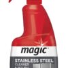 Magic Stainless Steel Cleaner & Polish Trigger Spray - Protects Appliances From Fingerprints and Leaves a Streak-free Shine - 14 fl. Oz. 14 Fl Oz (Pack of 1) 59 6130LwOrPbL