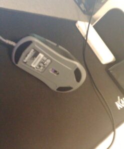 SteelSeries Rival 110 Gaming Mouse - 7,200 CPI TrueMove1 Optical Sensor - Lightweight Design - RGB Lighting Black 45 6130U8k2QSL