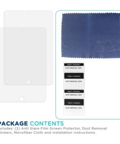 Tech Armor Matte Anti-Glare Film Screen Protector Designed for Apple iPad Mini 5 (2019), iPad Mini 4 (2015) Pack of 3 14 6132whvVZIL