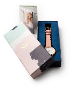 Wristology 10 Styles Maxi Crystal Watch Leather Band - Interchangeable Genuine Leather Strap - Large Easy to Read Watch with Second Hand for Women, Men, Nurses, Teachers Rose Gold Metal Mesh 40 6133iwcQCXL