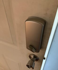 MiLocks DF-02SN Electronic Keyless Entry Touchpad Deadbolt Door Lock Satin Nickel 35 6135vFlc0lL