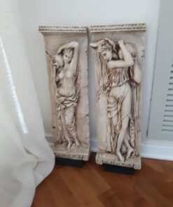 Design Toscano Water Maidens Wall Friezes (Set Includes: Dordogne & Seine), 22 Inch, Set of Two, Two Tone Stone 40 613Ax6Z3yTL