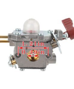 AUTOKAY Carburetor for Craftsman 27cc WeedEater MTD 753-06288 ZAMA C1U-P27 TB2044XP Carb 14 613B8GANA1L