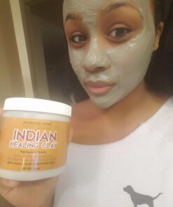 MAJESTIC PURE Bentonite Clay - Indian Healing Clay - Deep Pore Cleansing Mask - Clay Mask for Face, Hair, Acne, Detoxify and Skin Care - Sodium Bentonite Powder - Facial Mask for Men & Women - 20 oz 38 613CFCgXMpL