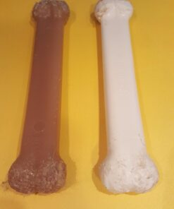 Nylabone Classic Power Chew Toys Twin Pack - Dog Toys for Aggressive Chewers - Tough & Durable Dog Bones for Large Dogs - Bacon and Chicken Flavors, Large/Giant (2 Count) Large/Giant - Up to 50 lbs. Variety 31 613DMjX7MpL 1