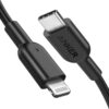 Anker USB C to Lightning Cable [3ft MFi Certified] Powerline II for iPhone 13 13 Pro 12 Pro Max 12 11 X XS XR 8 Plus, AirPods Pro 3ft Black