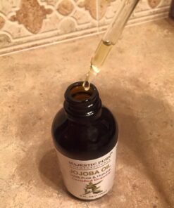Majestic Pure Jojoba Oil for Hair and Skin, 4 fl. oz. 4 Fl Oz (Pack of 1) 61 613DiF1F EL