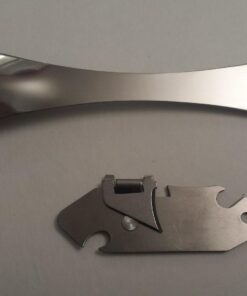 Tapirus 5 Spork Of Steel Utensils Set | Durable & Rust Proof Stainless Steel | Spoon, Fork & Knife Flatware | For Camping, Fishing, Hunting & Outdoor Activities | With Bottle Opener & Carrying Case 52 613GIEQErjL