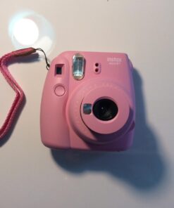 Fujifilm Instax Mini 8+ (Strawberry) Instant Film Camera + Self Shot Mirror for Selfie Use - International Version (No Warranty) Strawberry 49 613GpsztXkL