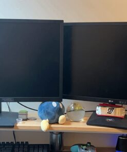 LG 24MP400-B FHD (1920 x 1080) 24 Inch Computer Monitor, IPS, AMD FreeSync, 3-Side Borderless Design, 75Hz, 5ms, Reader Mode, Smart Energy Saving, OnScreen Control, HDMI, D-Sub, Black Tilt 34 613HRu3kkKL 1