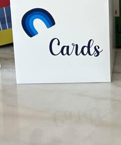 Beistle White Card Box Holder For Weddings, Baby Showers, Birthdays, Graduation Party Supplies 9" x 9" 39 613IHBJ8xdL