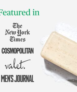 Ursa Major Natural Bar Soap | Morning Mojo Bar Soap | Exfoliating Soap with Peppermint, Eucalyptus and Rosemary | Formulated for Men and Women | 5 ounces 5 Ounce (Pack of 1) 14 613NpEVA3RL