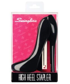 Swingline Stapler, High Heel Stapler, Fun Desk Accessories, Novelty Desk Décor, 20 Sheet Capacity, Plastic, Black (70971) 19 613OjxLfjmL