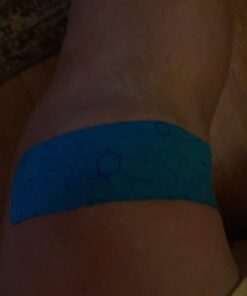 THERABAND Kinesiology Tape, Waterproof Physio Tape for Pain Relief, Muscle & Joint Support, Standard Roll with XactStretch Application Indicators, 2 Inch x 16.4 Foot Roll, Blue/Blue Pack of 1 20 613PM hx0nL