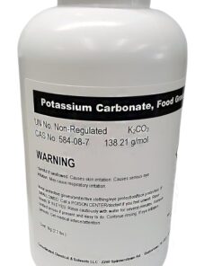 Potassium Carbonate 1kg (2.2lb) High Purity Food Grade