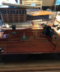 Fluance RT81 Elite High Fidelity Vinyl Turntable Record Player with Audio Technica AT95E Cartridge, Belt Drive, Built-in Preamp, Adjustable Counterweight, High Mass MDF Wood Plinth - Walnut 46 613SnWHmYyL