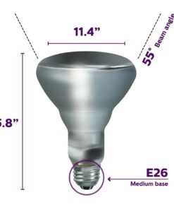 Philips BR30 Indoor Dimmable Flood Light Bulb, 620 Lumen, Soft White Light (2710K), 65-Watt, E26 Base, 12-Pack 12 Count (Pack of 1) 16 613VEDyUL0L