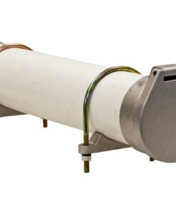 Alternative view of Buyers Products CC600 PVC Conduit Carrier Kit, 6 Inch Diameter, Mounting Hardware Included, Spring-Loaded Latch, Weather-Resistant Door Gasket 6" Diameter