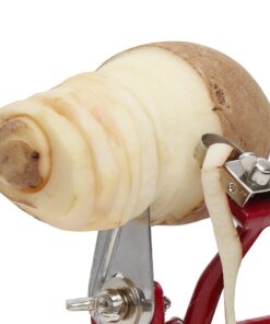 Johnny Apple Peeler (VKP1011), Clamp Base, Stainless Steel Blades, Red 24 613VbWJqvhL