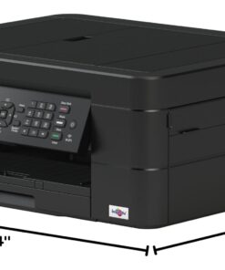 Brother Wireless All-in-One Inkjet Printer, MFC-J491DW, Multi-function Color Printer, Duplex Printing, Mobile Printing,Amazon Dash Replenishment Enabled, Black, 8.5 (MFCJ491DW) 38 613XTd0AGdL