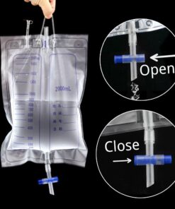 Owfeel 2000ml Man Protable Wearable Urine Bag Urinal System with Collection Urine Bag (2000ml Man Urine Bag) male 11 613Z7jnd1L