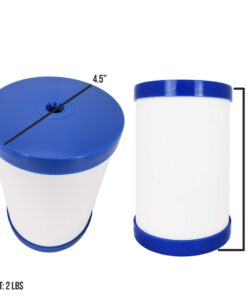 APEX Carbon Block Cartridge .5 Micron 1/4 Inlet 4.5 Diameter Water Filter 8 613cV8BkwrL