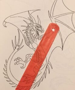 The Book of 100 Dragons: A Fantasy-themed coloring book 28 613cvaGkO4L