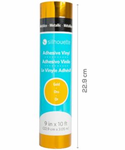 Silhouette America Glossy Permanent Vinyl, 9 by 10-Feet, Gold 7 613eXofuMRL