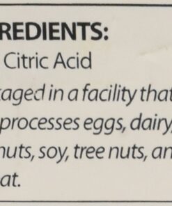 Milliard Citric Acid 1 Pound - 100% Pure Food Grade Non-GMO Project Verified (1 Pound) 1 Pound (Pack of 1) 30 613jdLpJ3FL