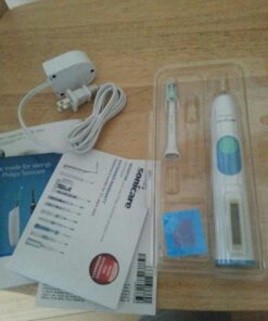 Philips Sonicare 2 Series plaque control rechargeable electric toothbrush, HX6211 HX6211/04 Standard Packaging 25 613l2ur3TVL