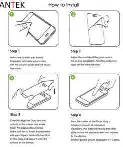 TANTEK [2-Pack Screen Protector for LG G Stylo 2 Plus/LG G Stylus 2 Plus (5.7 Inch,2016 Edition),Tempered Glass Film,Ultra Clear,Anti Scratch,Bubble Free,Case Friendly 13 613lTK4BCfL