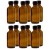 Premium Life LB165-2 Boston Round Bottles, 2 oz. (Pack of 12) 34 613mQcw7bhL