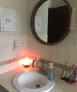 DOUDING Aroma Glass Diffuser for Essential Oil, Cool Mist Glass Humidifier with 7 LED Color Changing Light, Auto-Off Safety for Home Office Spa, 120ml(Black Base) Black Base 56 613ox6D2KL