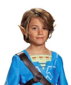 Link Breath Of The Wild Deluxe Costume, Blue, Small (4-6) Small (4-6) 17 613pBBjiyrL