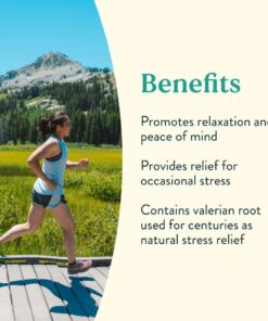 Nature's Sunshine Nutri-Calm - Herbal Stress Relief Supplement, Natural Relief for Adults, Happy Pills for Stress, Sleep & Mood Support, Mood Boost - 100 Tablets 100 Count (Pack of 1) 13 613pQnWpDsL