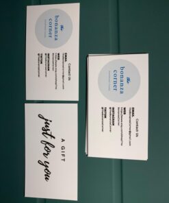Avery Printable Business Cards, Inkjet Printers, 90 Cards, 2 x 3.5, Clean Edge, Heavyweight (28878) Matte White 35 613qiTP1KxL