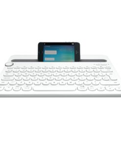 Logitech Bluetooth Multi-Device Keyboard K480 – White – for Windows and Mac Computers, Android and iOS Tablets and Smartphones 29 613uGVw64QL