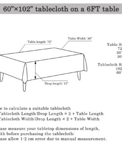 ShinyBeauty 60inx102in Sequin Tablecloth for Wedding/Party- Champagne Blush 60x102-Inch 26 613v1yAODfL