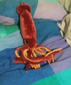 Wild Republic Giant Squid Plush, Stuffed Animal, Plush Toy, Ocean Animals, 22 inches, Red (83198) 23 613v5szzbL