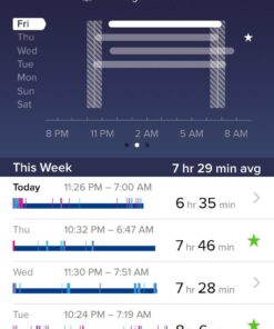 Fitbit One Wireless Activity Plus Sleep Tracker, Burgundy 62 613vmdC4T6L