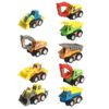 Kids Construction Toy Cars for 3 4 5 Year Old Boys Toddler Mini Pull Back Vehicles Excavator Truck Tractor Party Favors Birthday Gift Easter Egg Stuffers (Color Random) 5 613wyjAoGmL