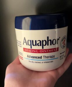 Aquaphor Healing Ointment, Advanced Therapy Skin Protectant, Dry Skin Body Moisturizer, Multi-Purpose Healing Ointment, For Dry, Cracked Skin & Minor Cuts & Burns, 14 Oz Jar Unscented 40 613y2yb0R L 1