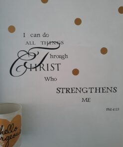 OVERMAL Decor,1PC Removable Art Vinyl Mural Wall Stickers Wall Decal Room Home Decor (I can do) (I can do) 17 614 PeCgCyL