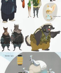 Alternative view of The Art of Zootopia (Disney)