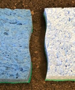 O-Cedar Scrunge Multi-Use (Pack of 6) Non-Scratch, Odor-Resistant All-Purpose Scrubbing Sponge Safely Cleans All Hard Surfaces in Kitchen and Bathroom, 6 Count (Pack of 1), Blue 6 Count (Pack of 1) 45 6140knHFoyL
