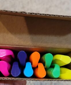 Amazon Basics Chisel Tip, Fluorescent Ink Highlighters, Assorted Colors - Pack of 12 12 Pack 47 6141FqE8d1L
