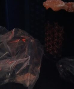 CRYSTAL DECOR Himalayan Pink Salt Lamp Basket & Dimmer Cord Bulb Tristar1 15 6141vX4FBjL