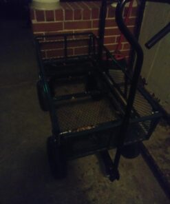 Sandusky Lee CW3418 Muscle Carts Steel Utility Garden Wagon, 400 lb. Load Capacity, 21-3/4" Height x 34" Length x 18" Width 50 6142j0wfDKL