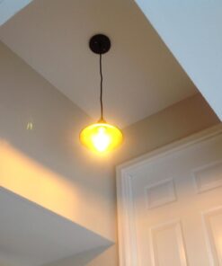 Linea di Liara Andante Black and Gold Farmhouse Pendant Lighting for Kitchen Island Industrial Hanging Light Fixtures Matte Black Pendant Light for Kitchen Sink, UL Listed Fixture Only Antique Brass 23 61432OuIxlL