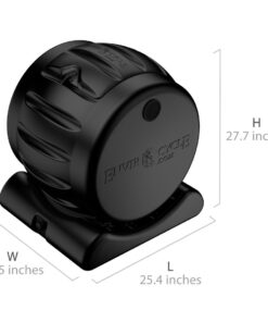 The Most Beautiful Composter in The World in Black, Made in America, Food Safe, BPA and Rust Free, No Assembly Required, Envirocycle Composting Tumbler Bin and Compost Tea Maker … 35 US Gallon 32 6144Up90PtL